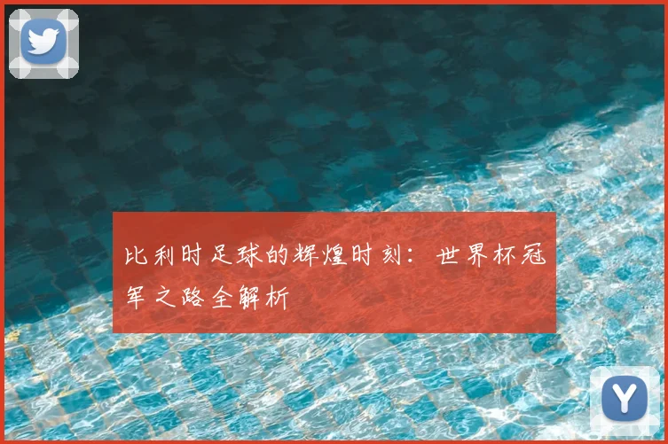 比利时足球的辉煌时刻：世界杯冠军之路全解析
