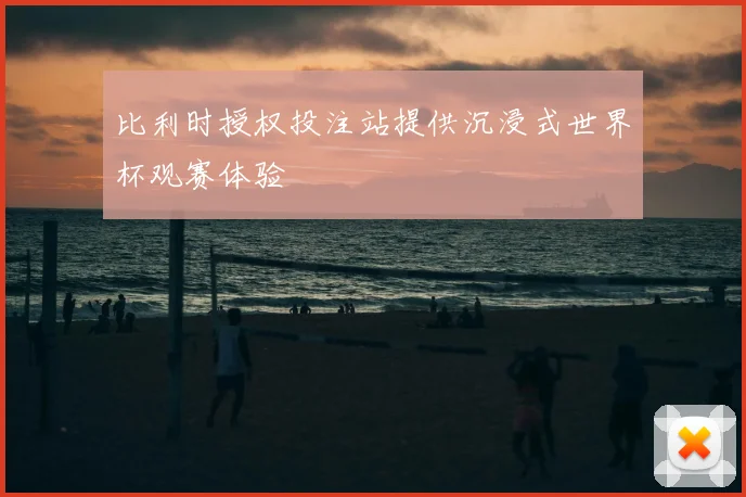 比利时授权投注站提供沉浸式世界杯观赛体验