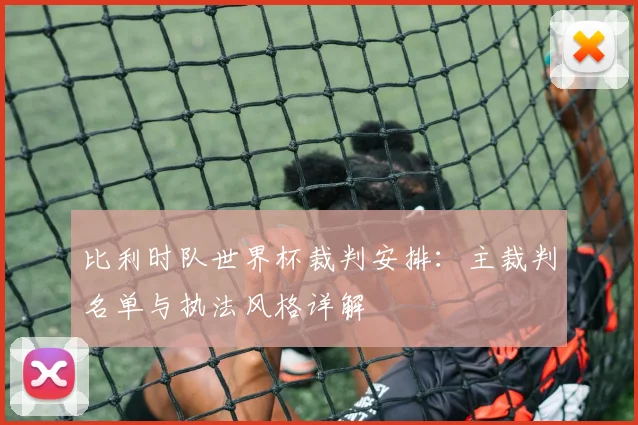 比利时队世界杯裁判安排：主裁判名单与执法风格详解